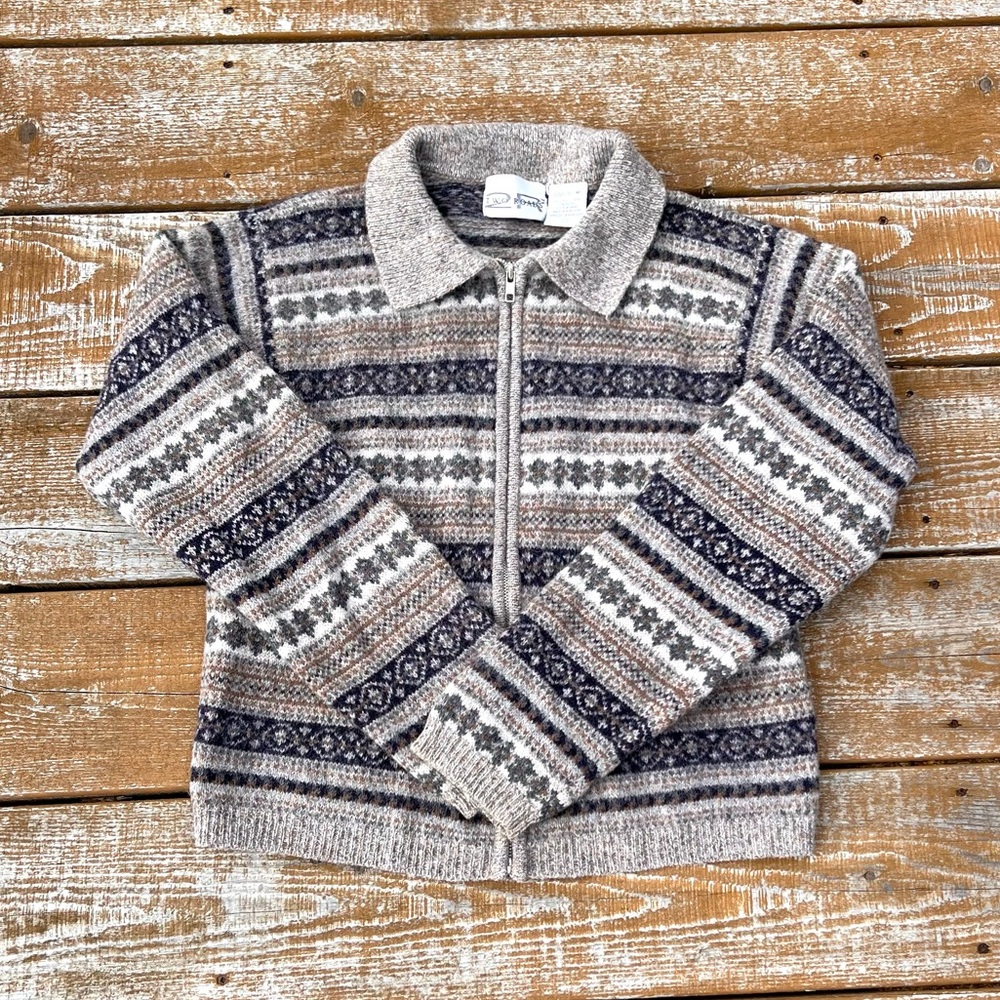 100% Wool Two Roads Sweater